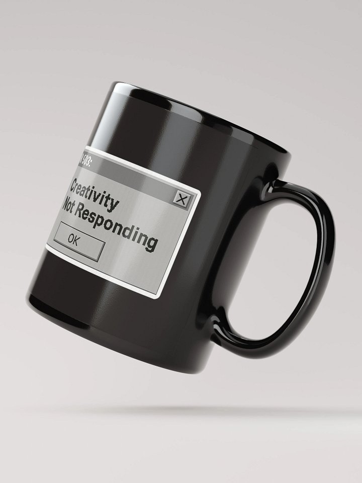 Black Glossy Mug product image (4)