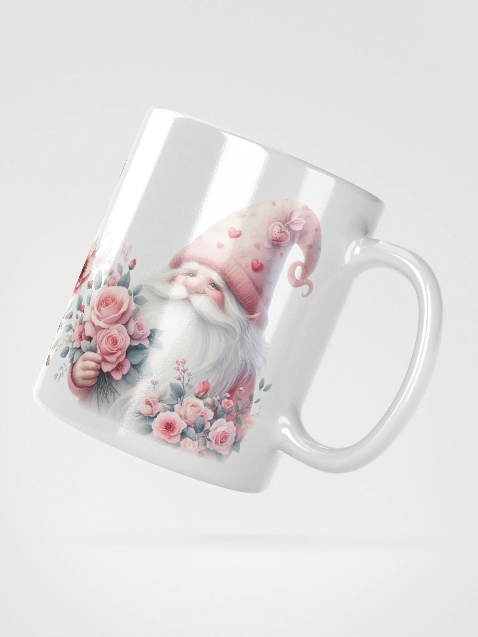 Valentine Pink Gnome Love Mug product image (4)