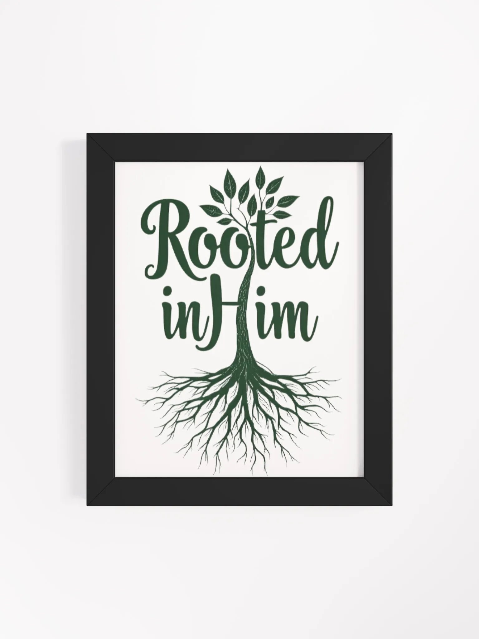 Rooted in Him Framed Poster product image (4)