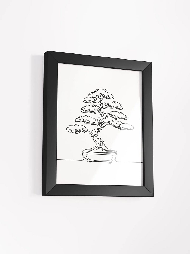 Bonsai Line Art Poster product image (40)
