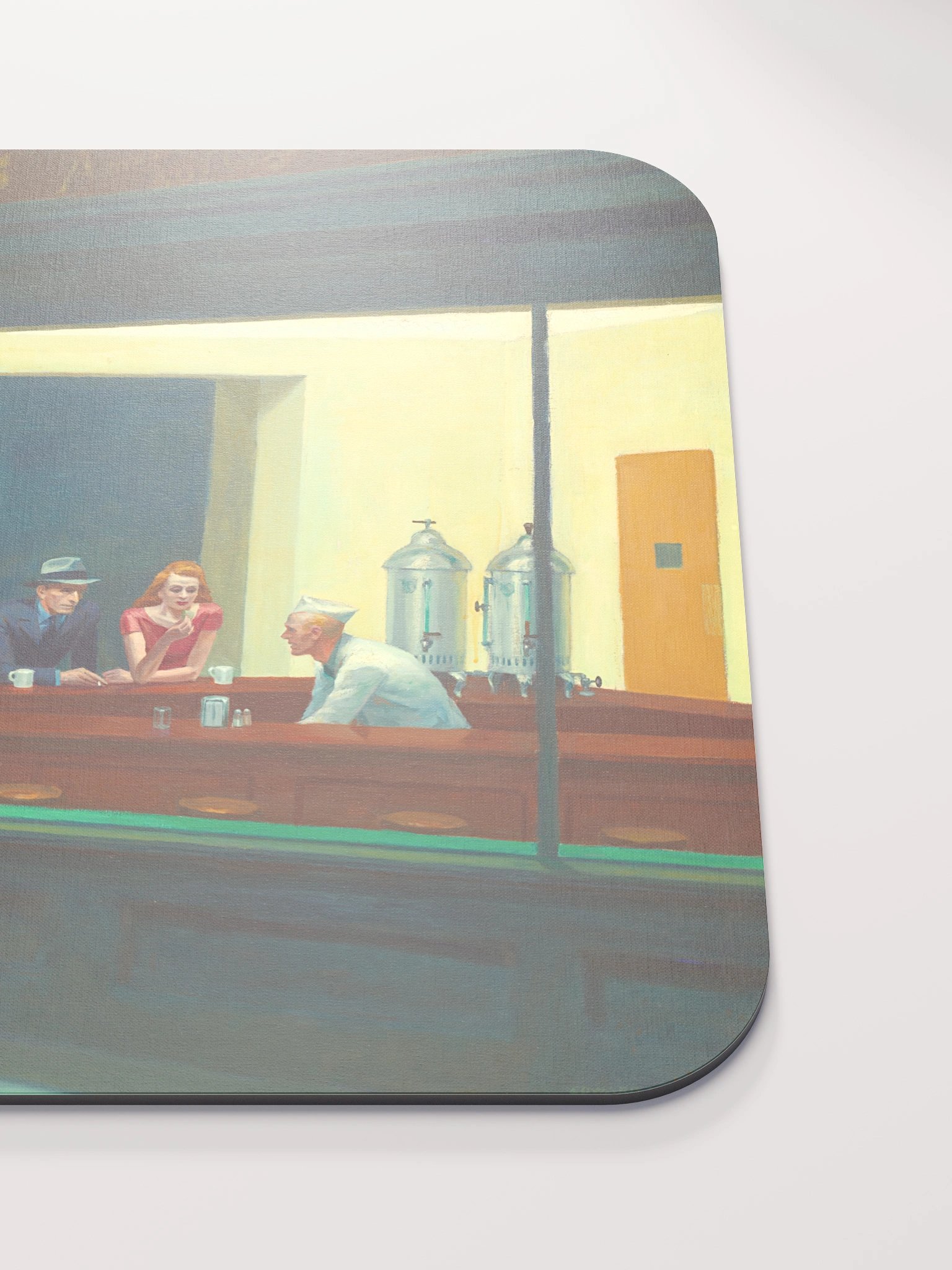 Edward Hopper – Nighthawks Mouse Pad product image (5)
