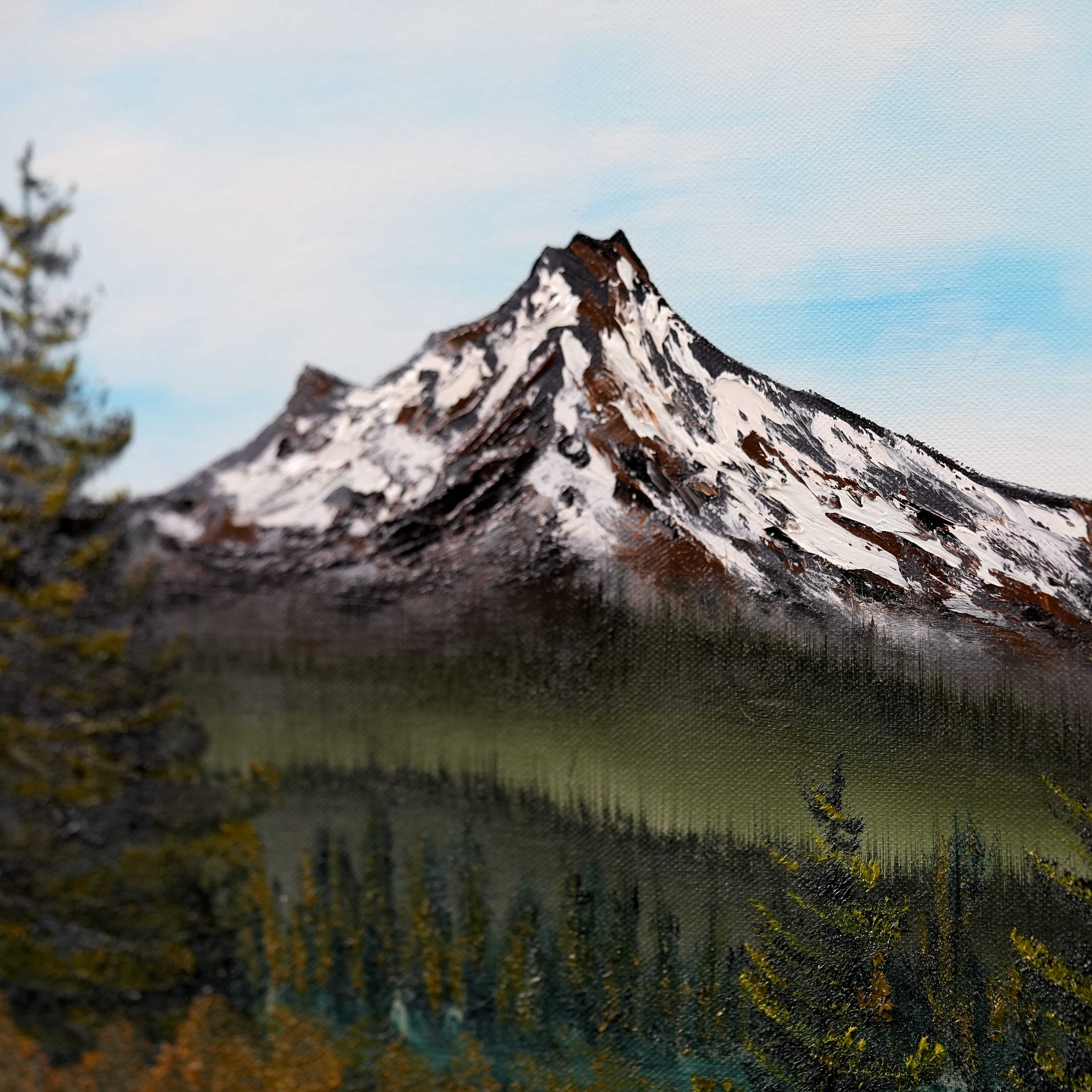 The Fallstreak Mountain (Original) 18x24 Canvas product image (3)