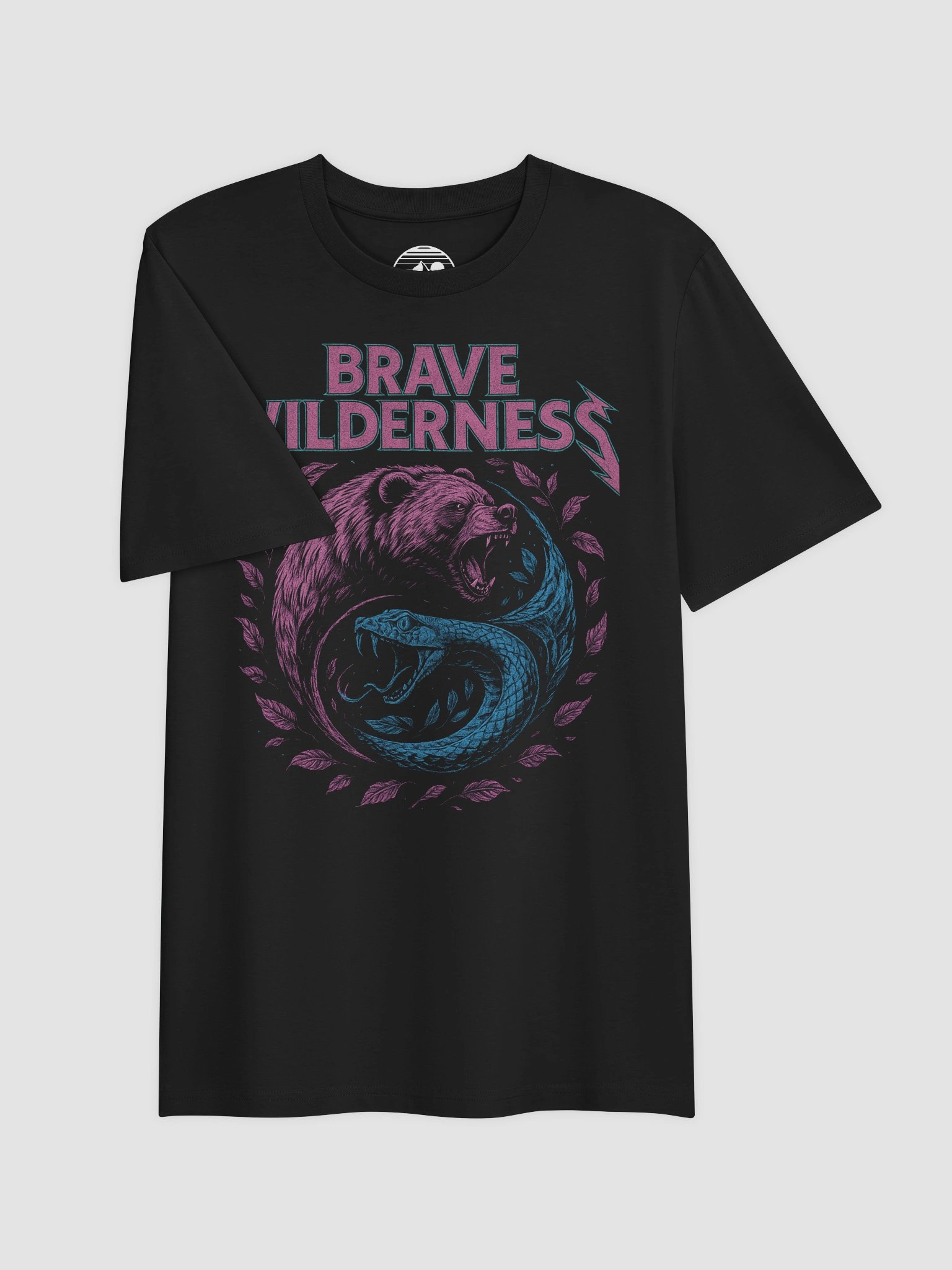 Beartallica Brave Wilderness Organic Unisex T-Shirt product image (4)