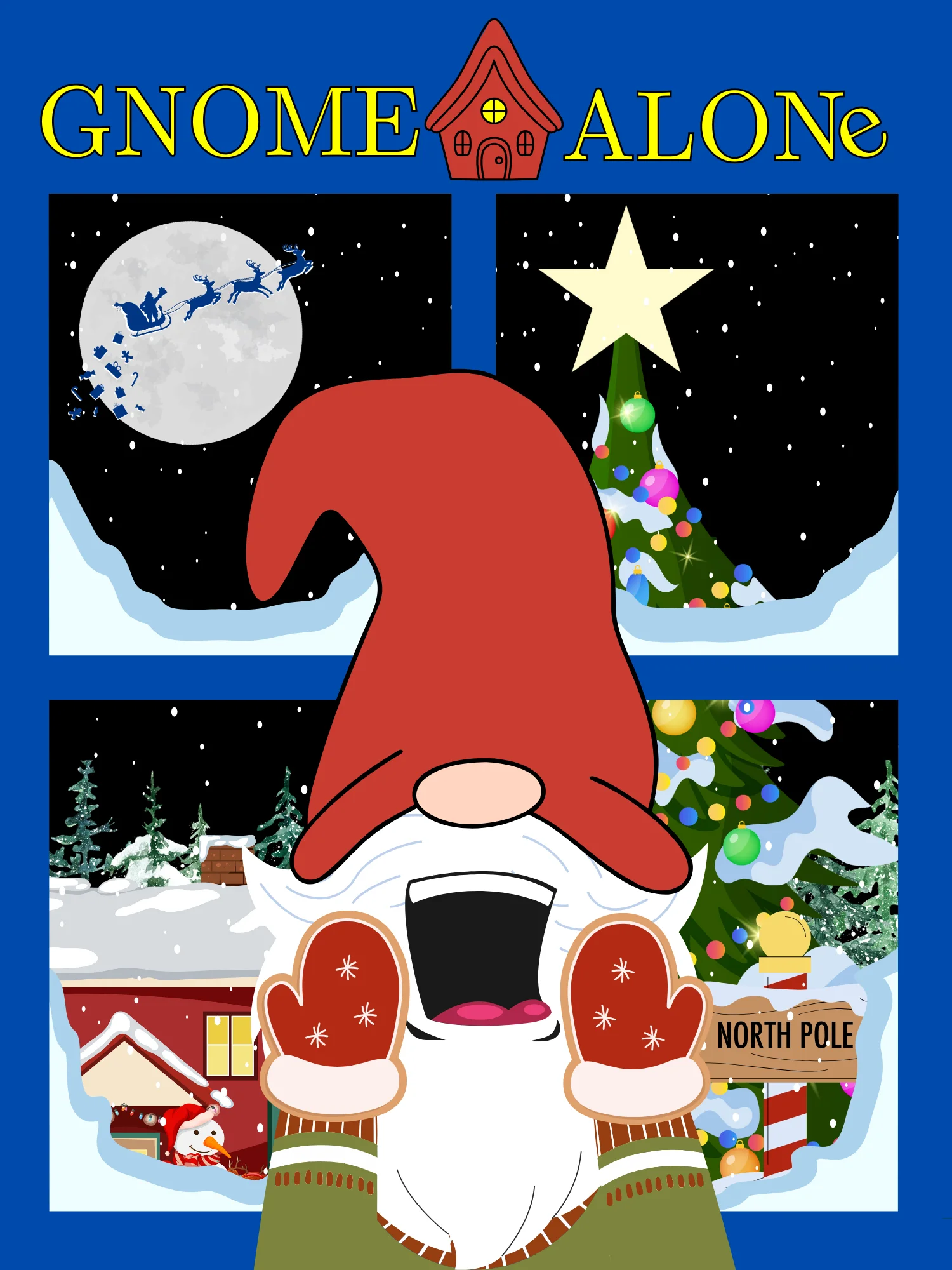 GNOME ALONE - TEE product image (41)
