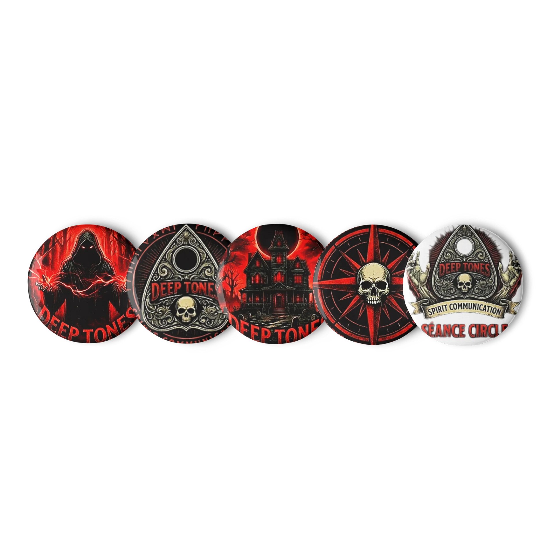 Glowing Eyes Pin Button Set product image (1)
