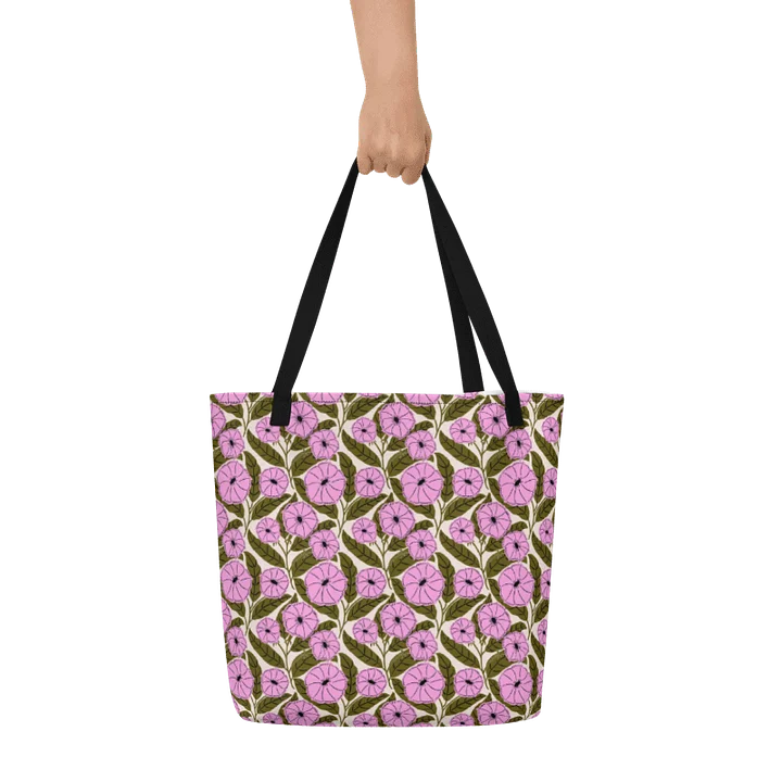 Dipladenia Dreams - Pink and Green - Tote Bag product image (1)