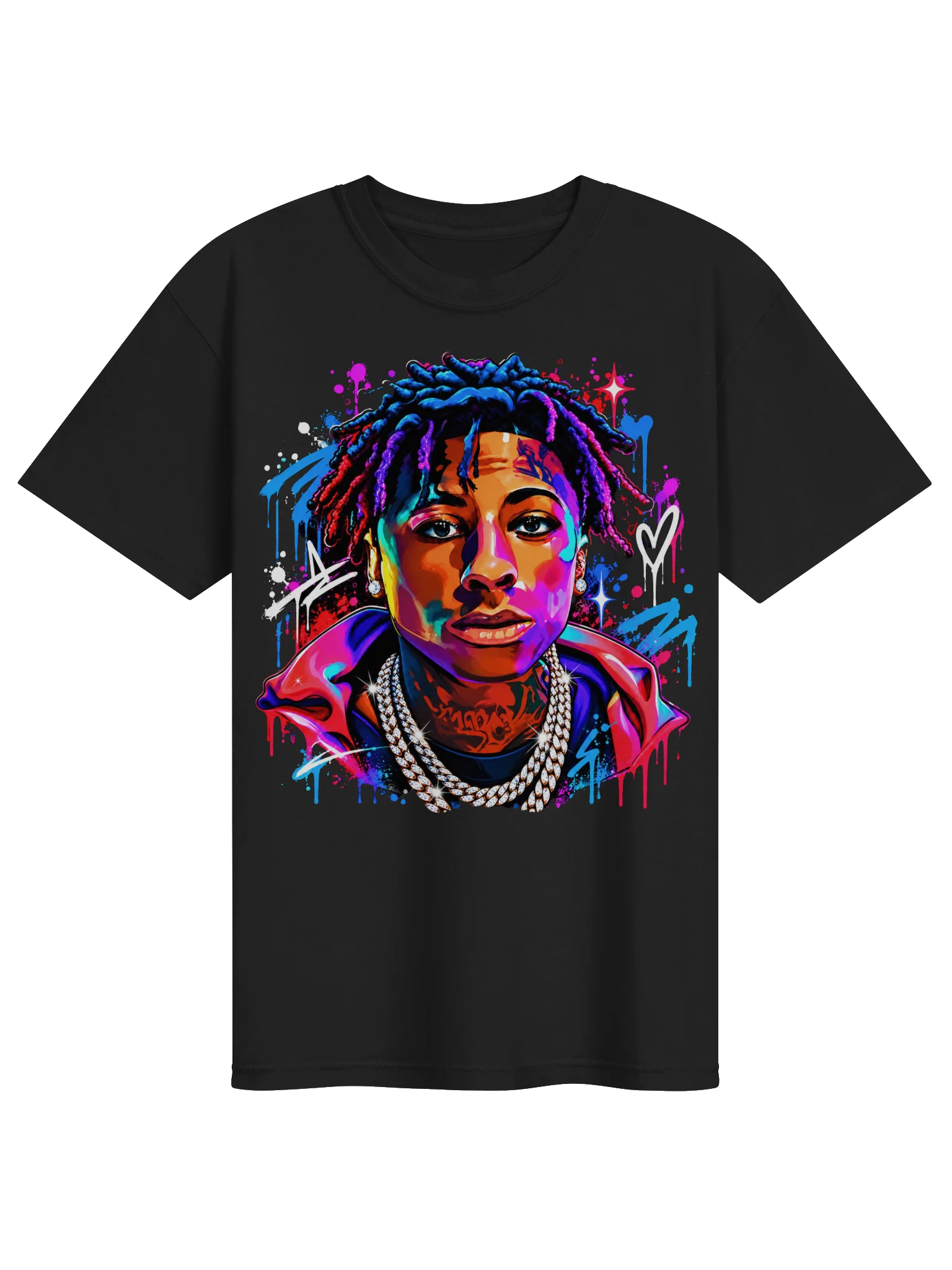 NBA Young Boy Street Art Tee product image (4)
