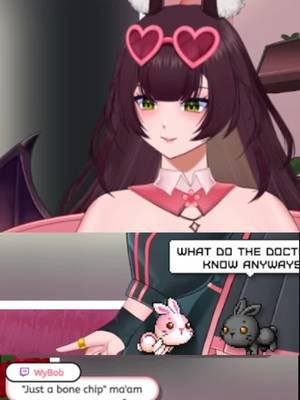 are you team apple 🍎 or pineapple🍍? hehe #crypticbunni #vtuber #envtuber #streamclips #vtuberclips