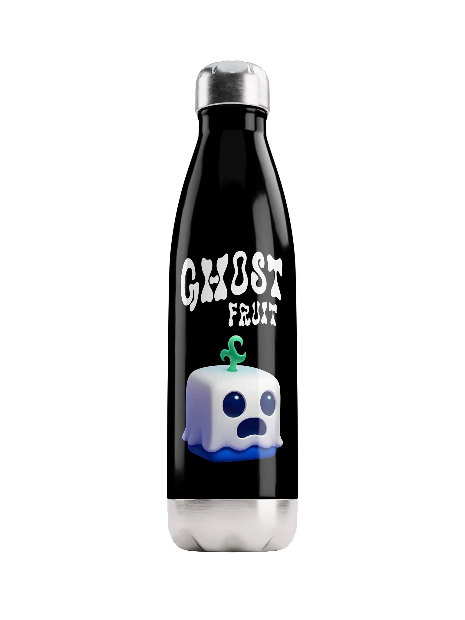 Ghost Fruit Blox Fruits Gamer Stainless Steel Water Bottle Gift For Kids product image (1)