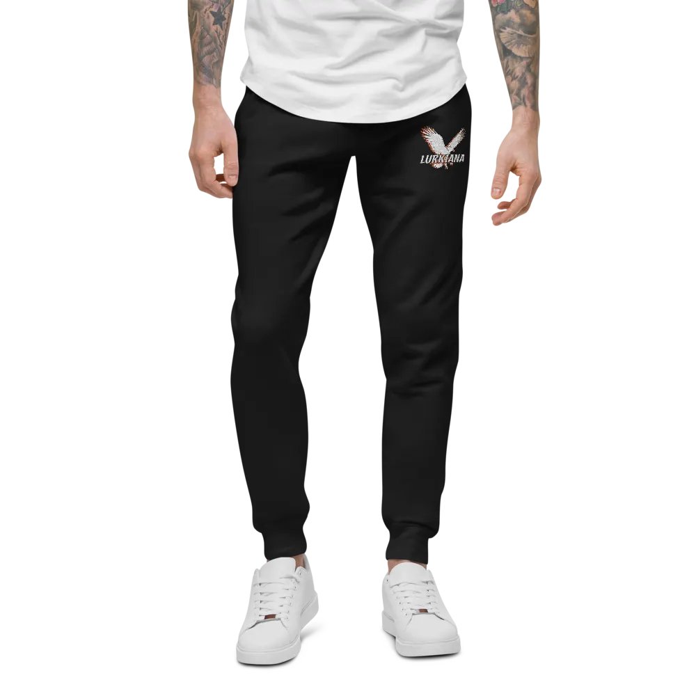 Lurkiana Joggers (White and Orange) product image (4)