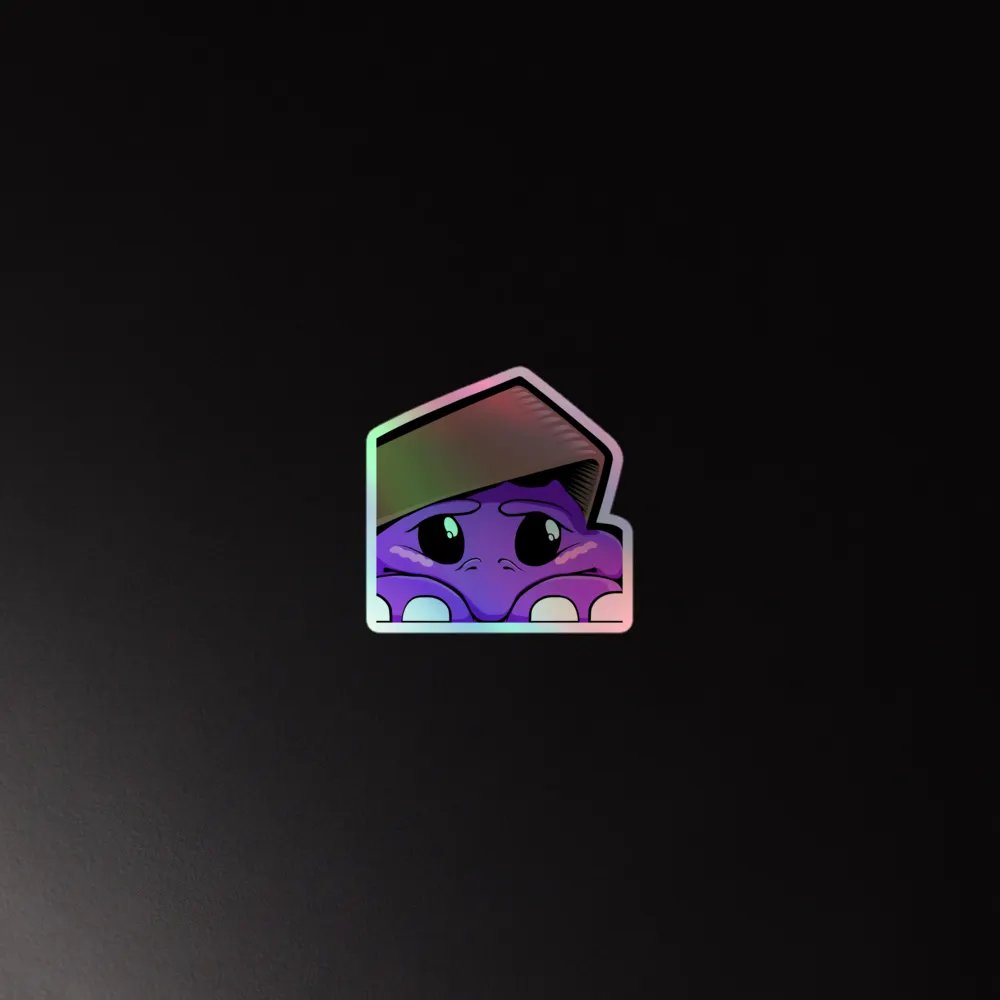 Vella Hide Holo Sticker product image (4)