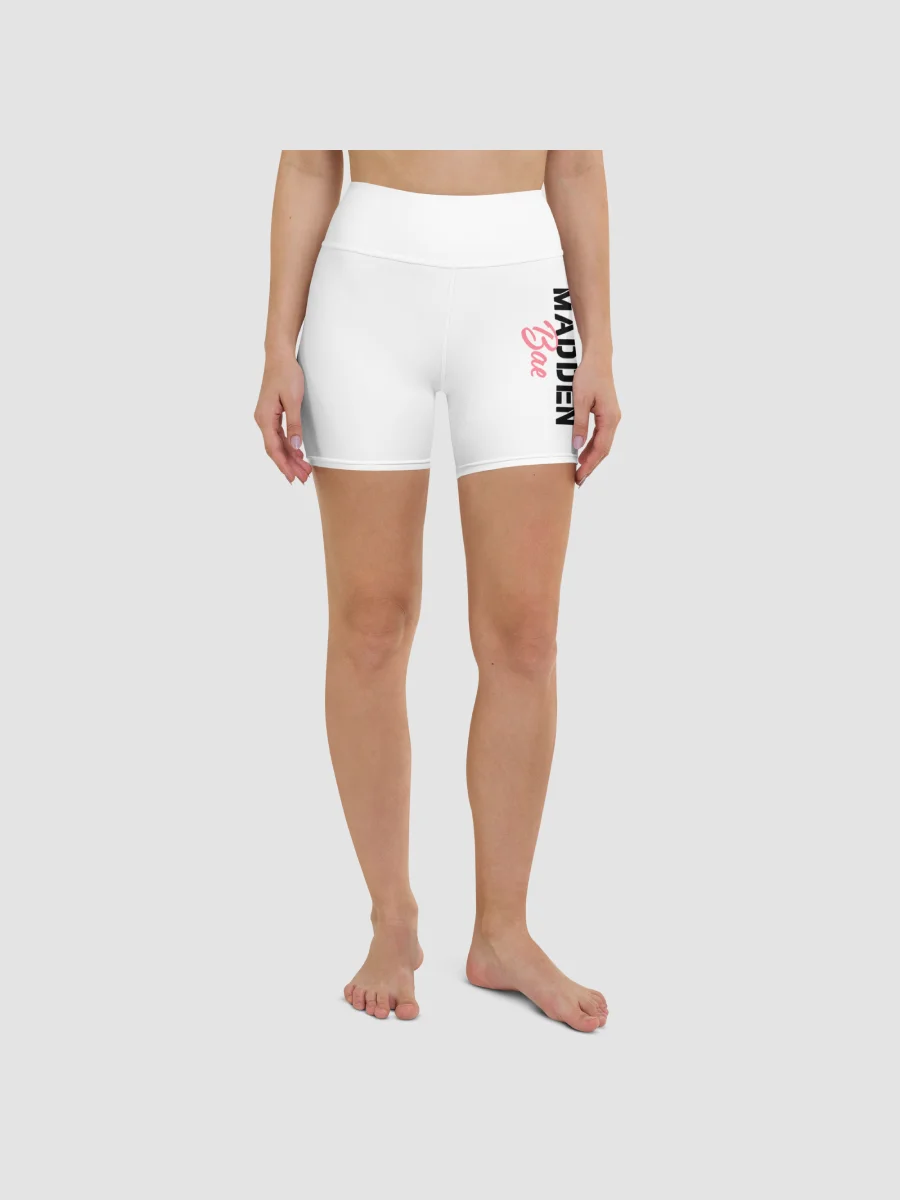 Madden Bae Yoga Shorts White product image (4)