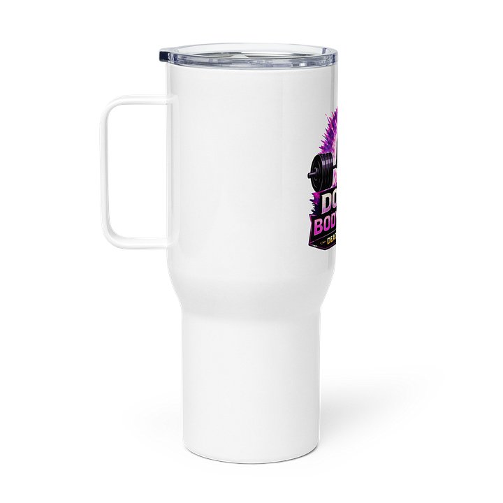 Double Bodyweight Deadlift Female Travel Mug product image (2)