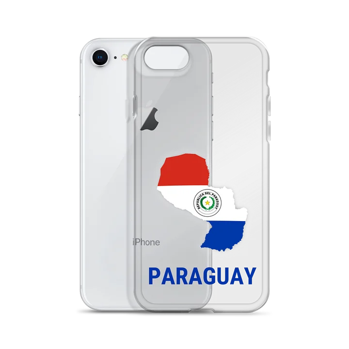 Paraguay 2026 World Cup Flag iPhone Tough Case - Paraguay Soccer Phone Cover - Dual Layer Protective Case product image (2)