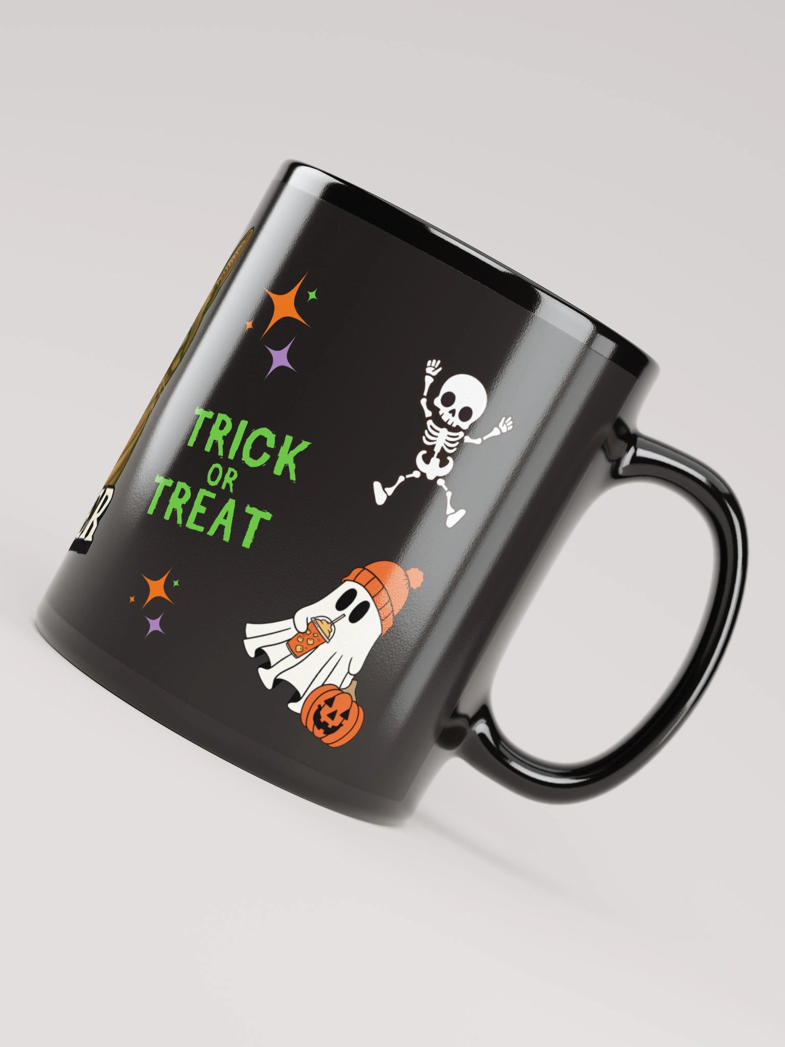 HALLOWEEN! / PERSONALIZED BLACK MUG / UNIQUE STYLE product image (6)