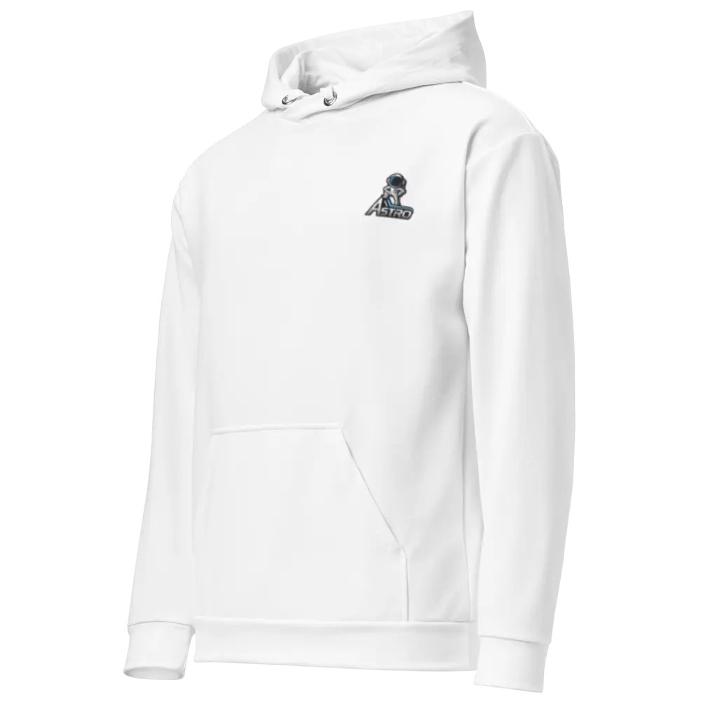 Astro Recycled Unisex Hoodie with Astronaut Design - White product image (2)