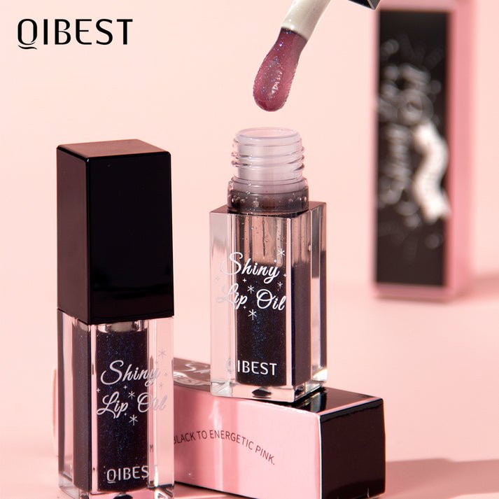 Glitter Pearl Lip Oil Set – 6 Piece Shiny Color-Changing Gloss Collection product image (2)