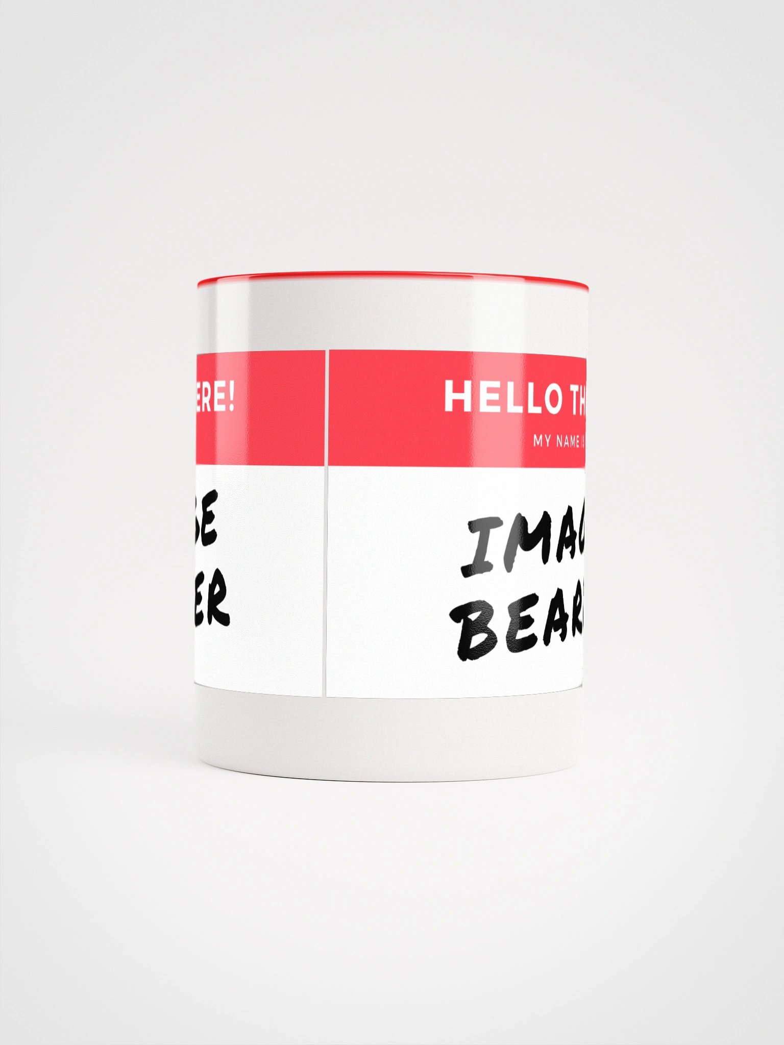 HELLO MY NAME IS IMAGE BEARER Mug product image (9)