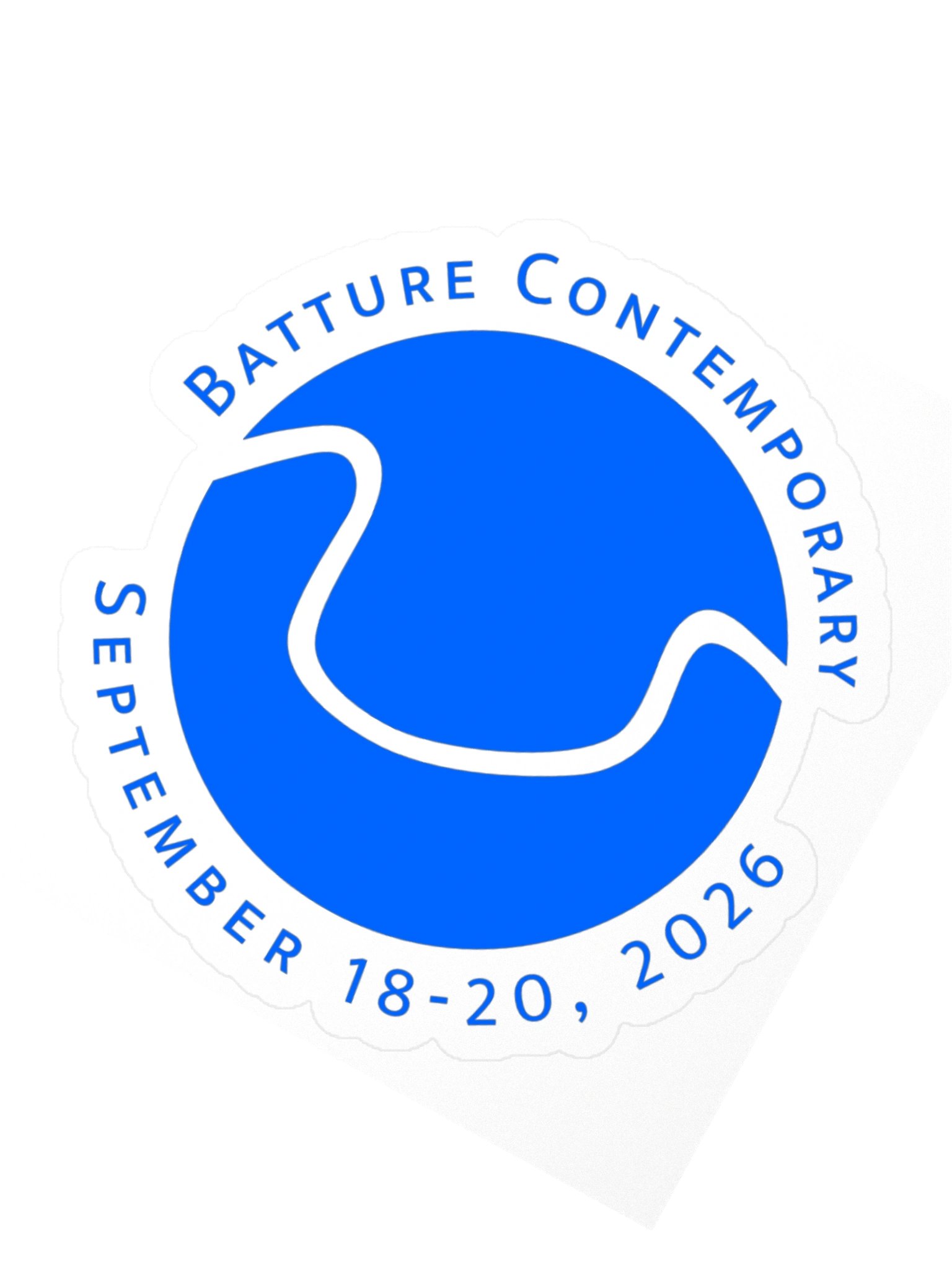 Batture Contemporary 2026 Sticker product image (2)