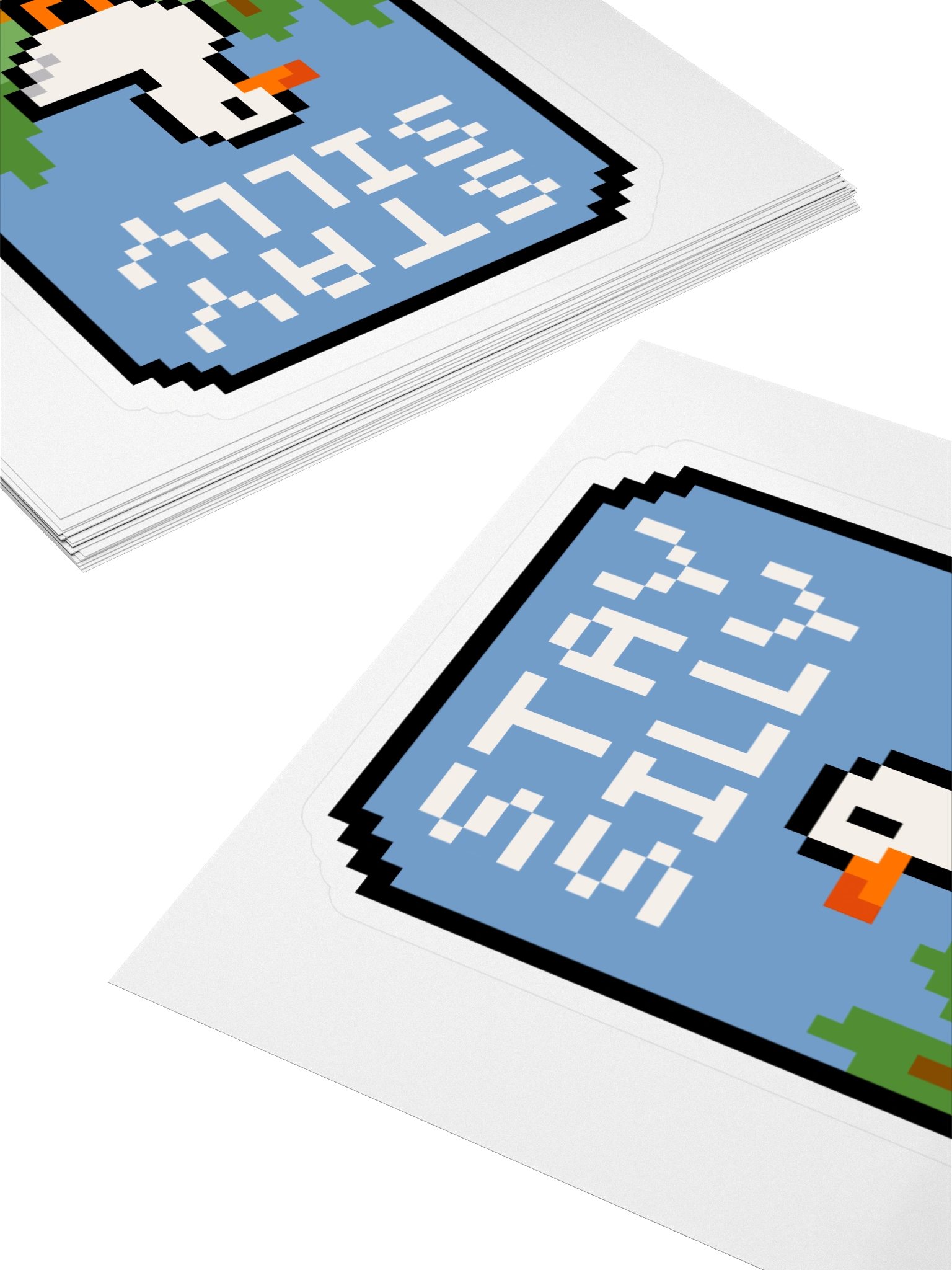 Stay Silly Pixel Sticker product image (4)