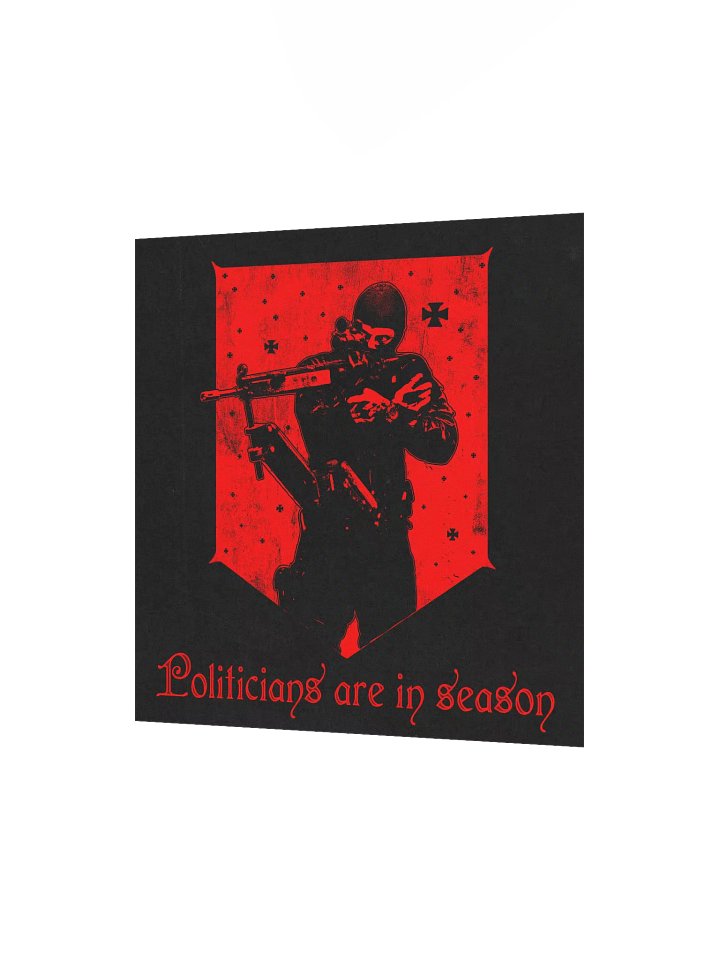 "HUNTING SEASON" POSTER RED product image (8)