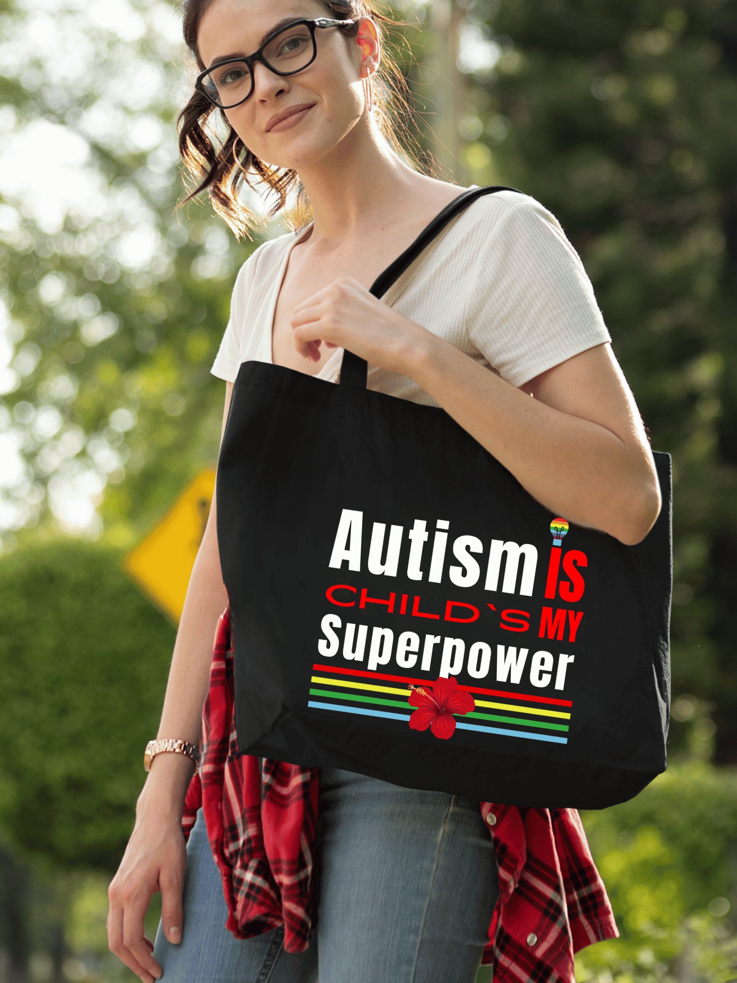 Autism Is My Child’s Superpower, Eco Tote Bag product image (1)