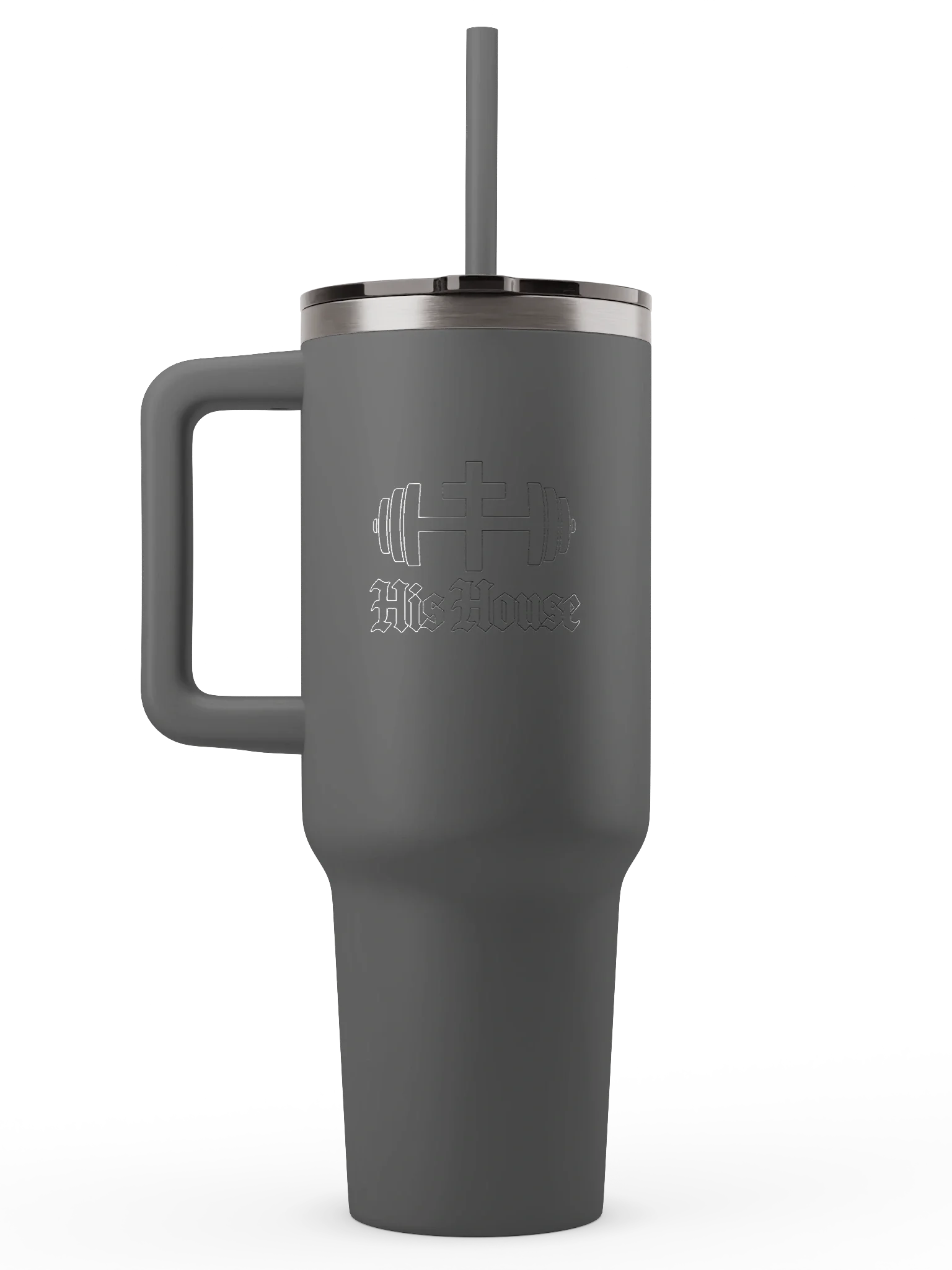 His House Vacuum Insulated Travel Tumbler With Straw by His House
