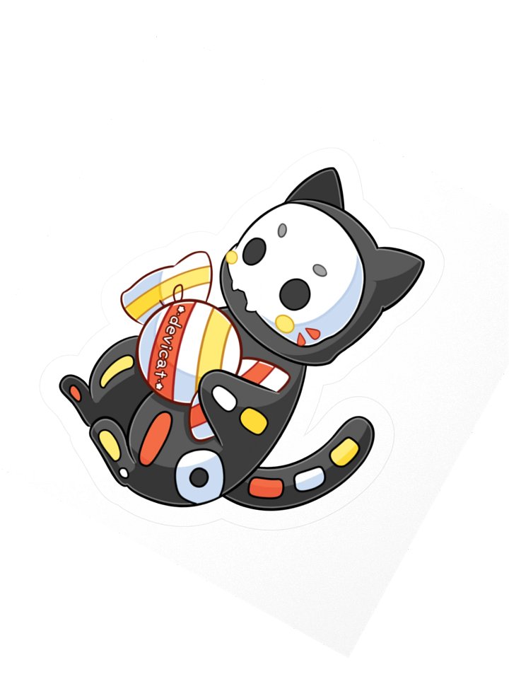 Candi Skele Cat 2024 Variant 3 Sticker product image (2)