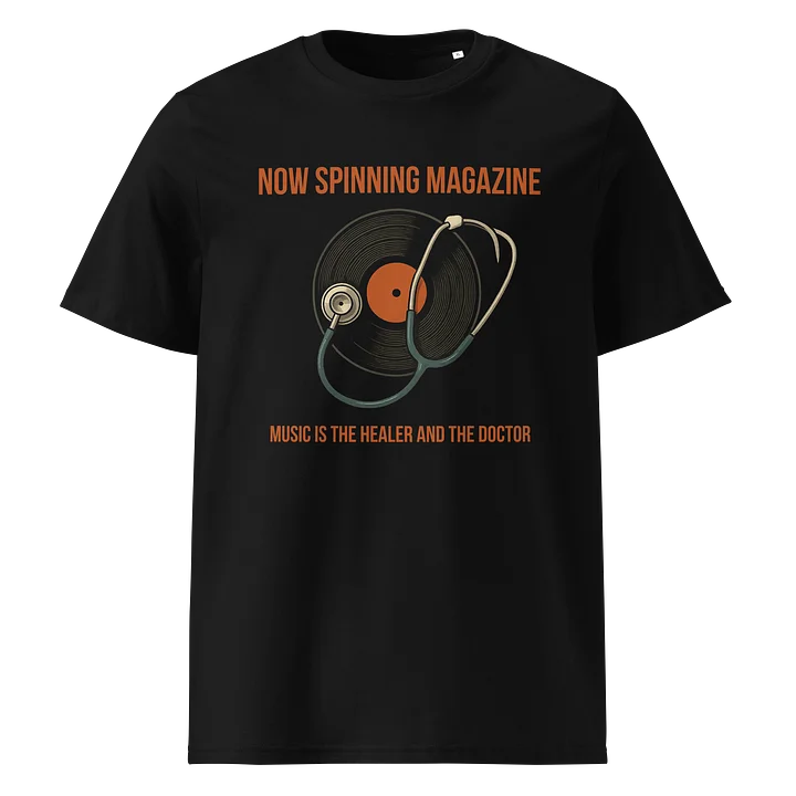 Music Is The Healer & The Doctor -Orange + Back Print product image (1)