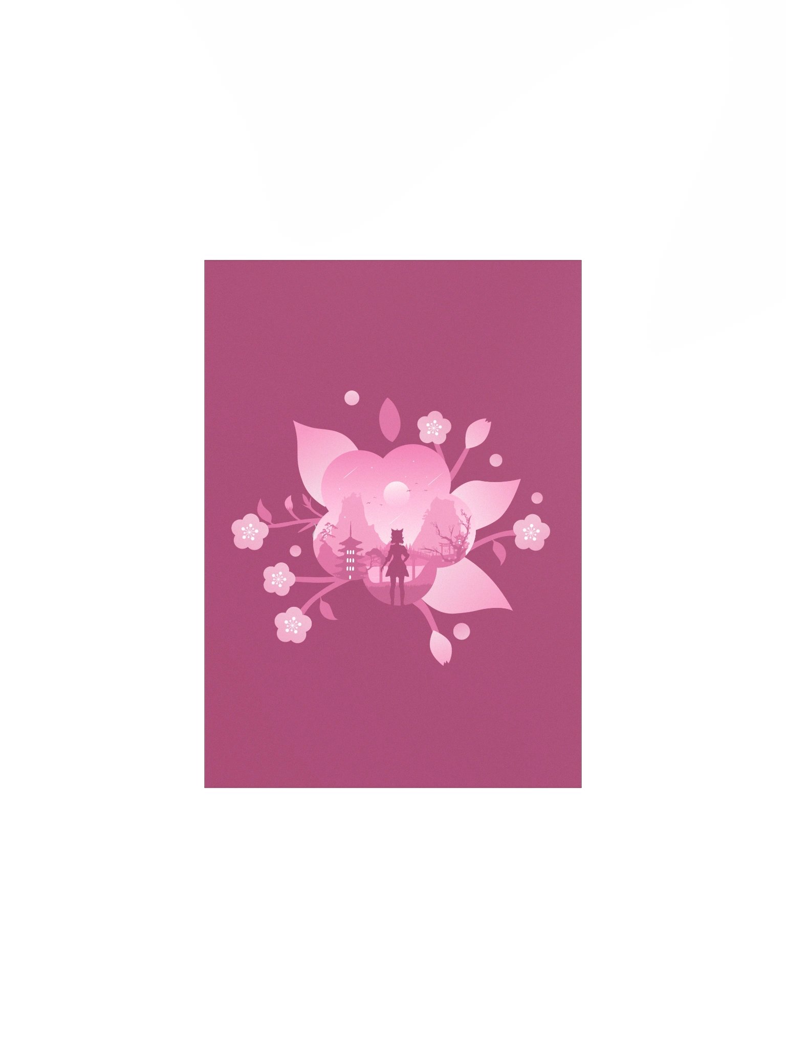 Subtle Plum Poster product image (1)