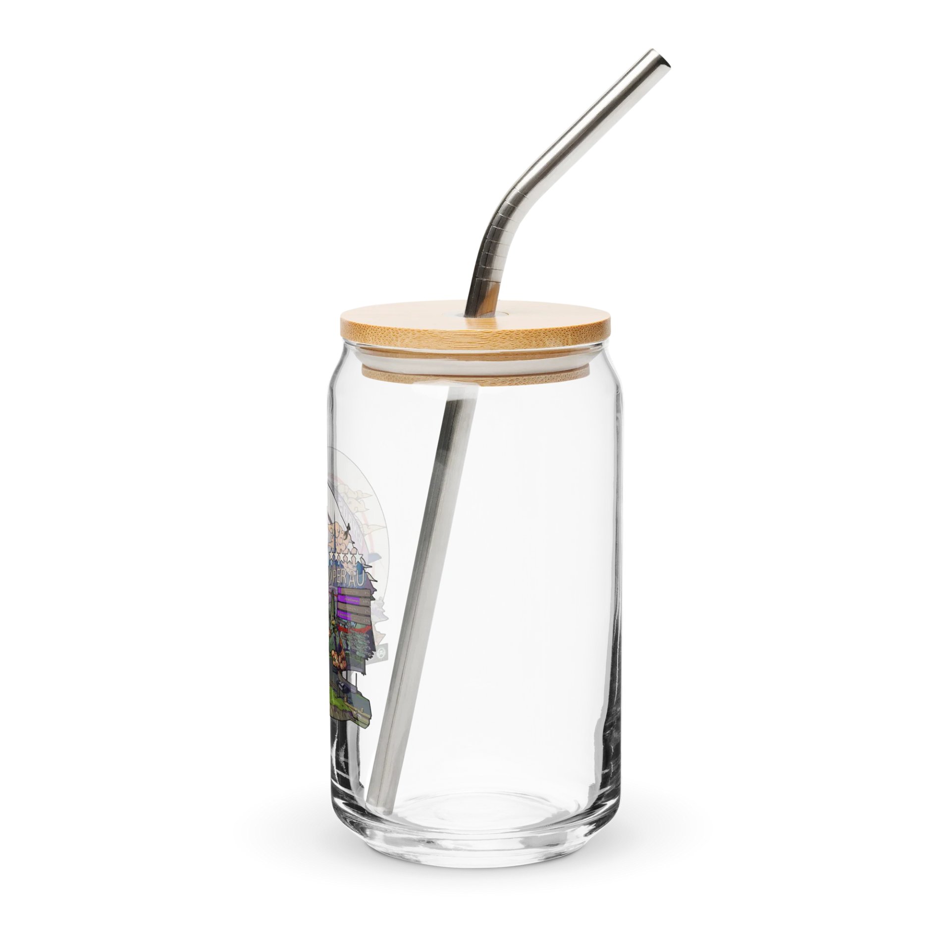 Chaos mod hero Glass Cup product image (3)