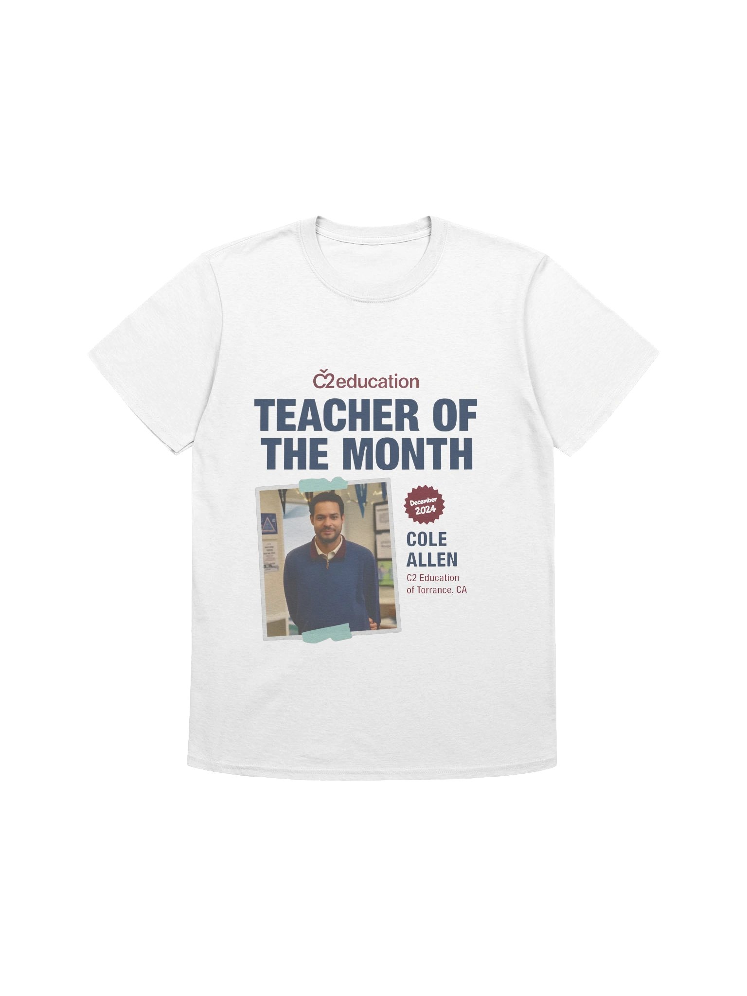 Cole Thomas Allen Teacher of the Month Shirt product image (1)
