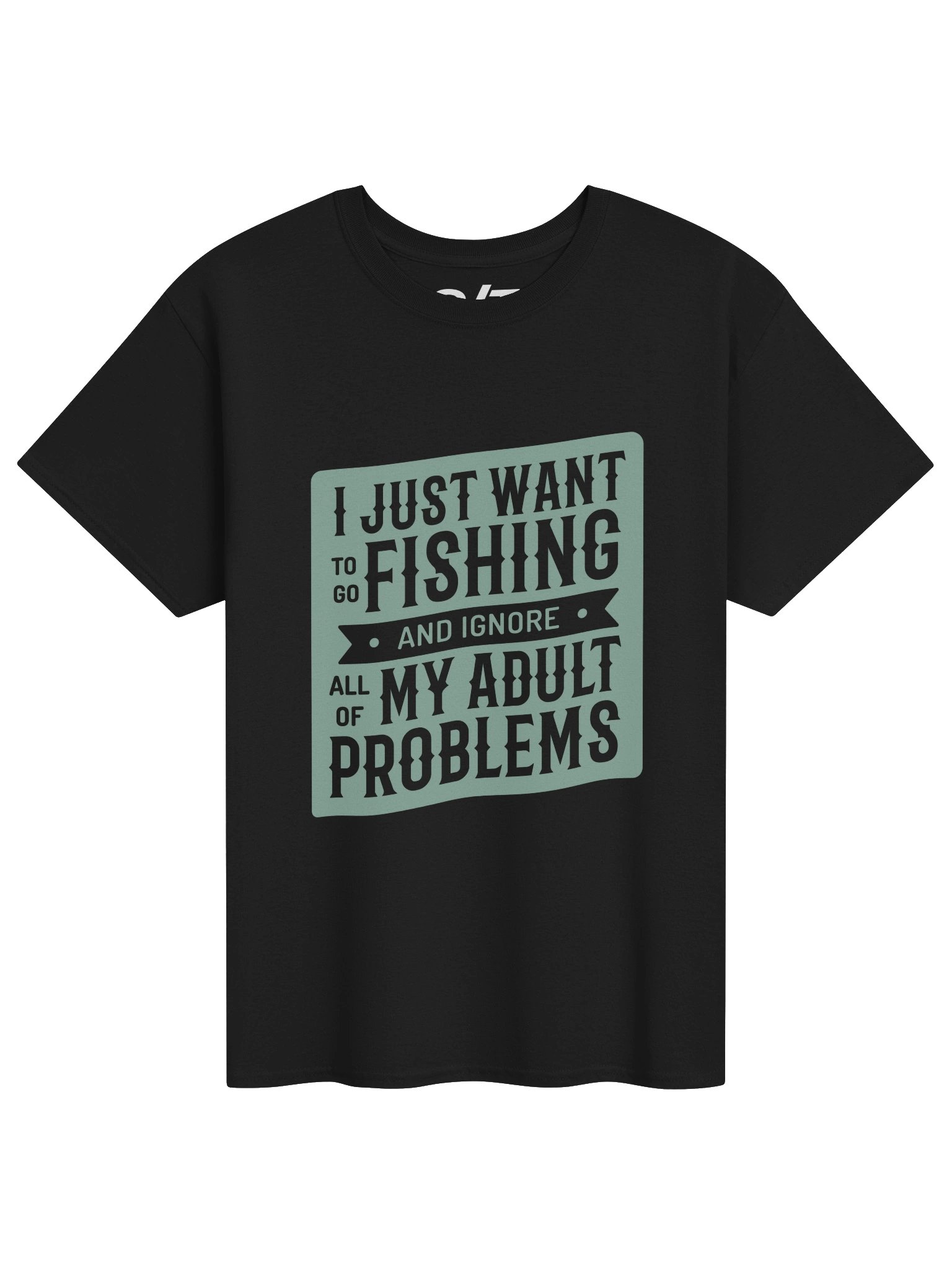 I just wan to go fishing Tee product image (2)
