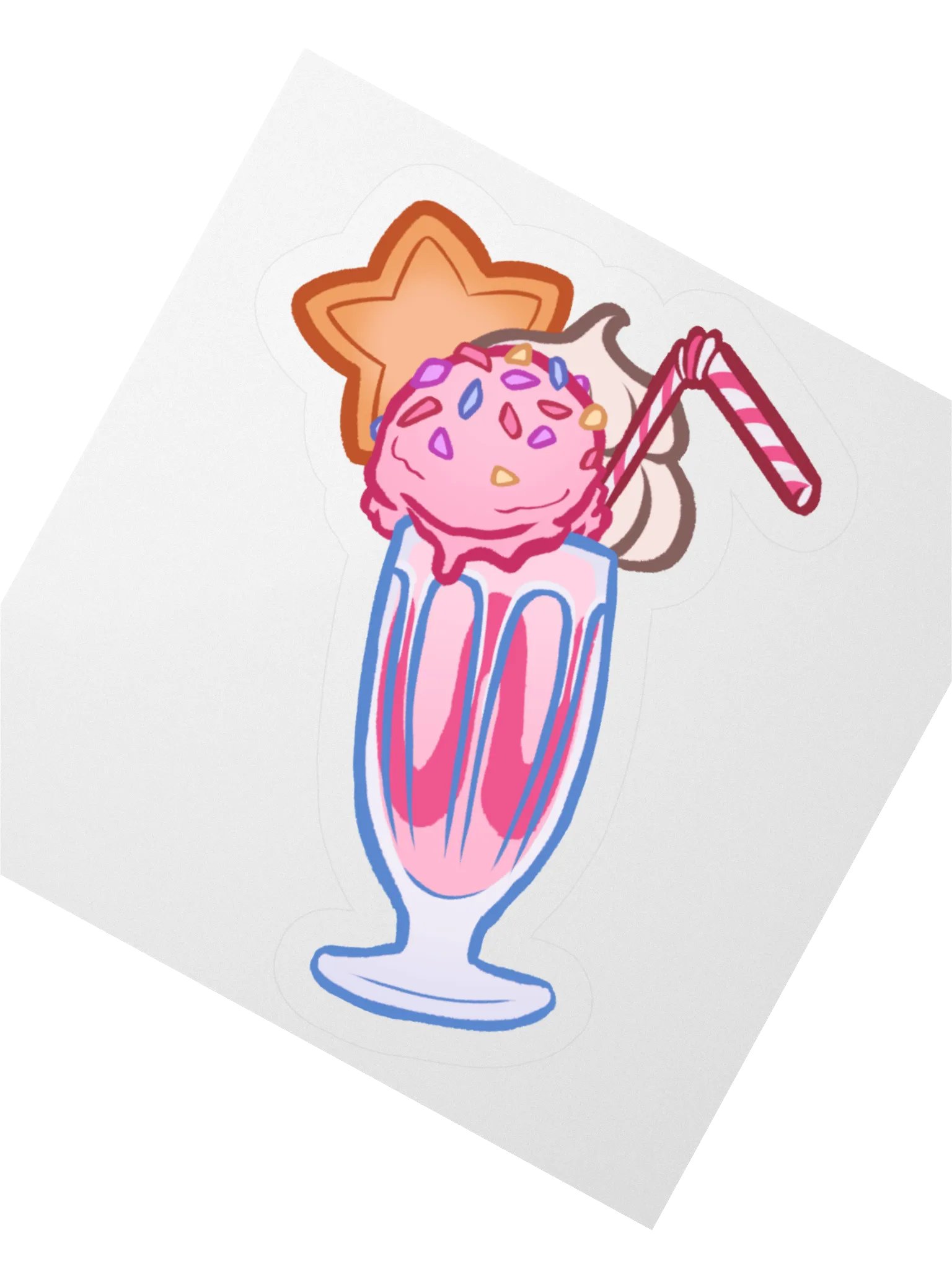 Milkshake | Star Desserts Sticker Series product image (2)
