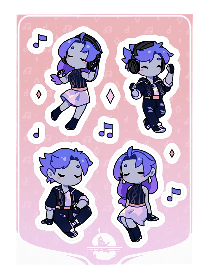 Sunset Vibe Stickers product image (2)