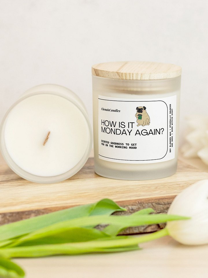 Monday Frosted Candles product image (2)