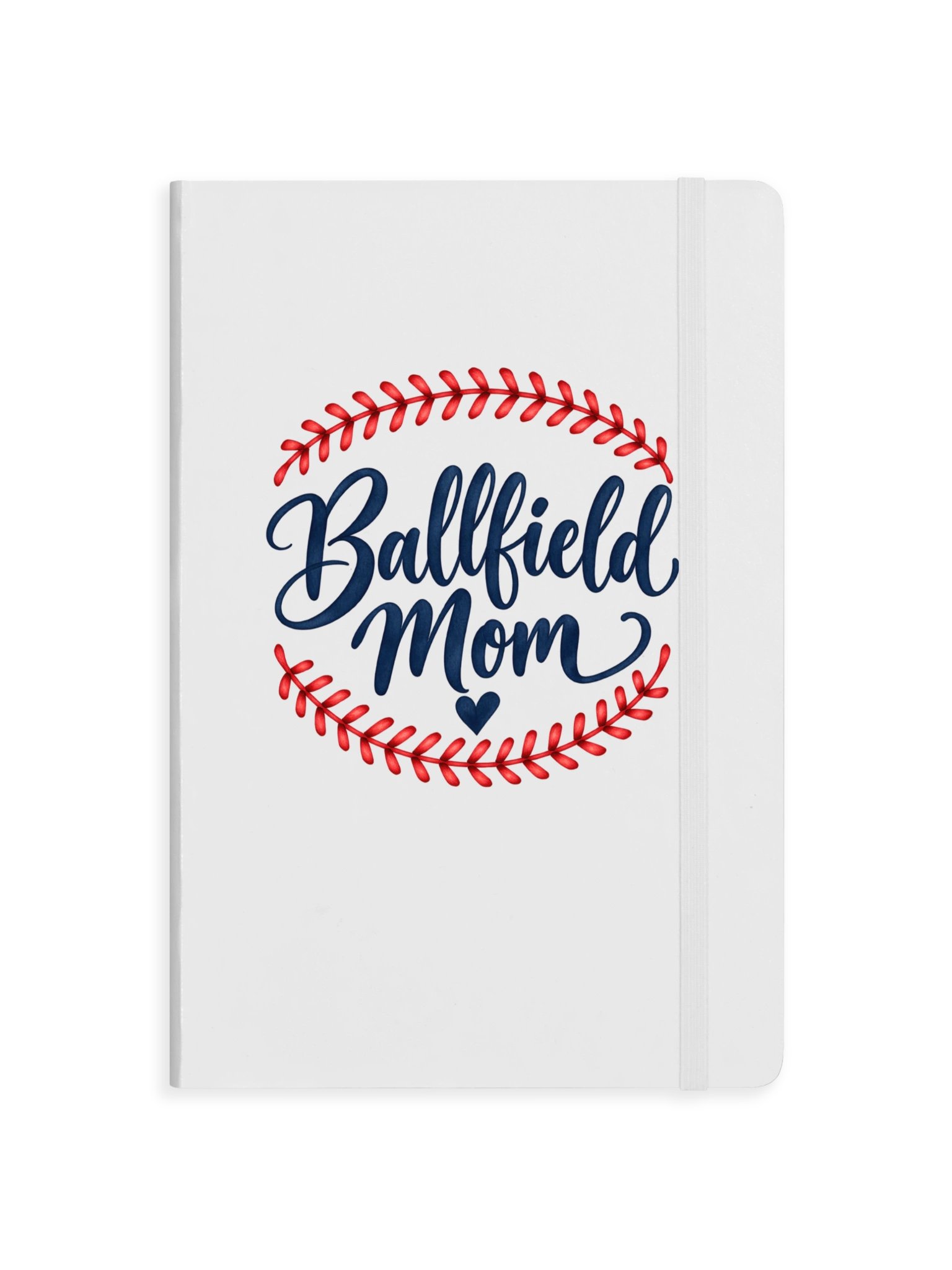 Ballfield Mom Baseball & Softball Hardcover Notebook | Sports Mom Journal product image (1)