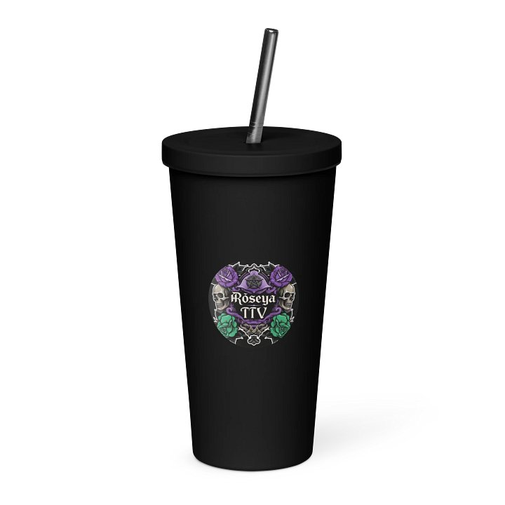 Gothic Rose Insulated Tumbler product image (1)