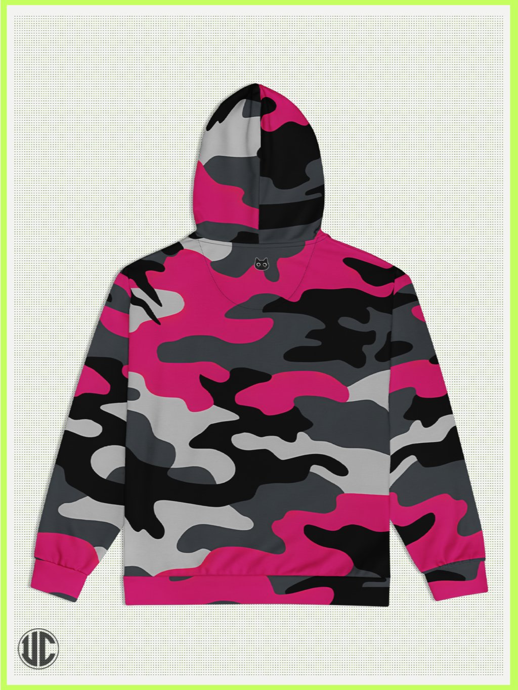 UnkoCon – Savage Pink Camo Zip Hoodie product image (2)