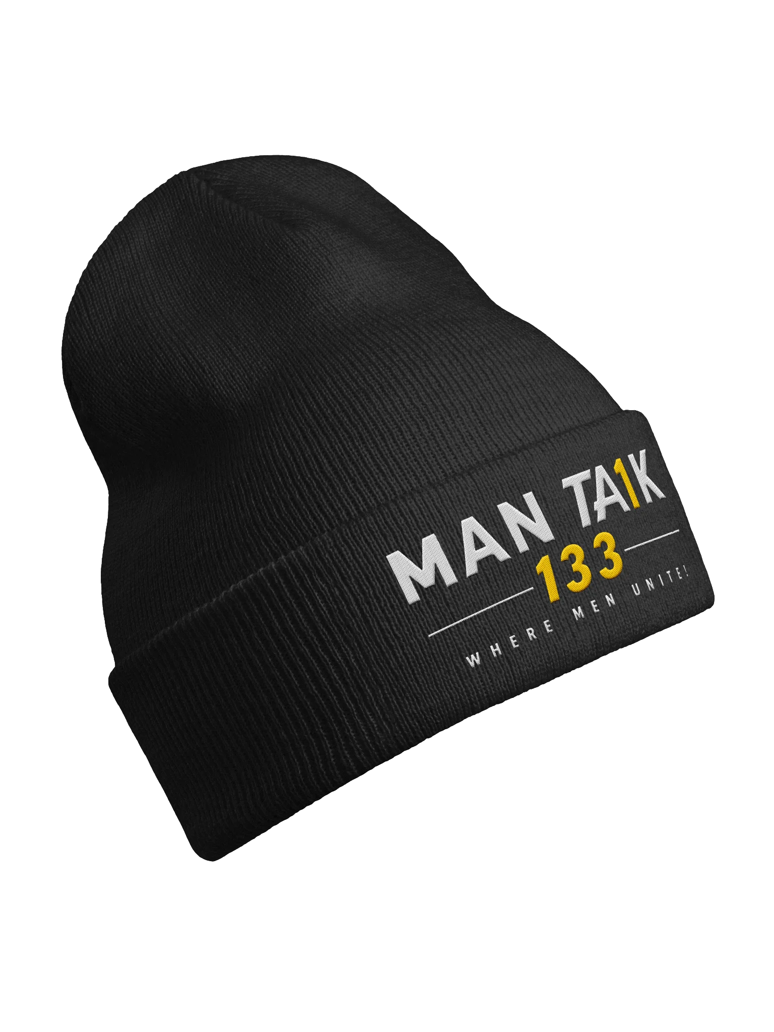 Man Ta1k 133 “Where Men Unite!” Brotherhood Knit Toboggan product image (23)