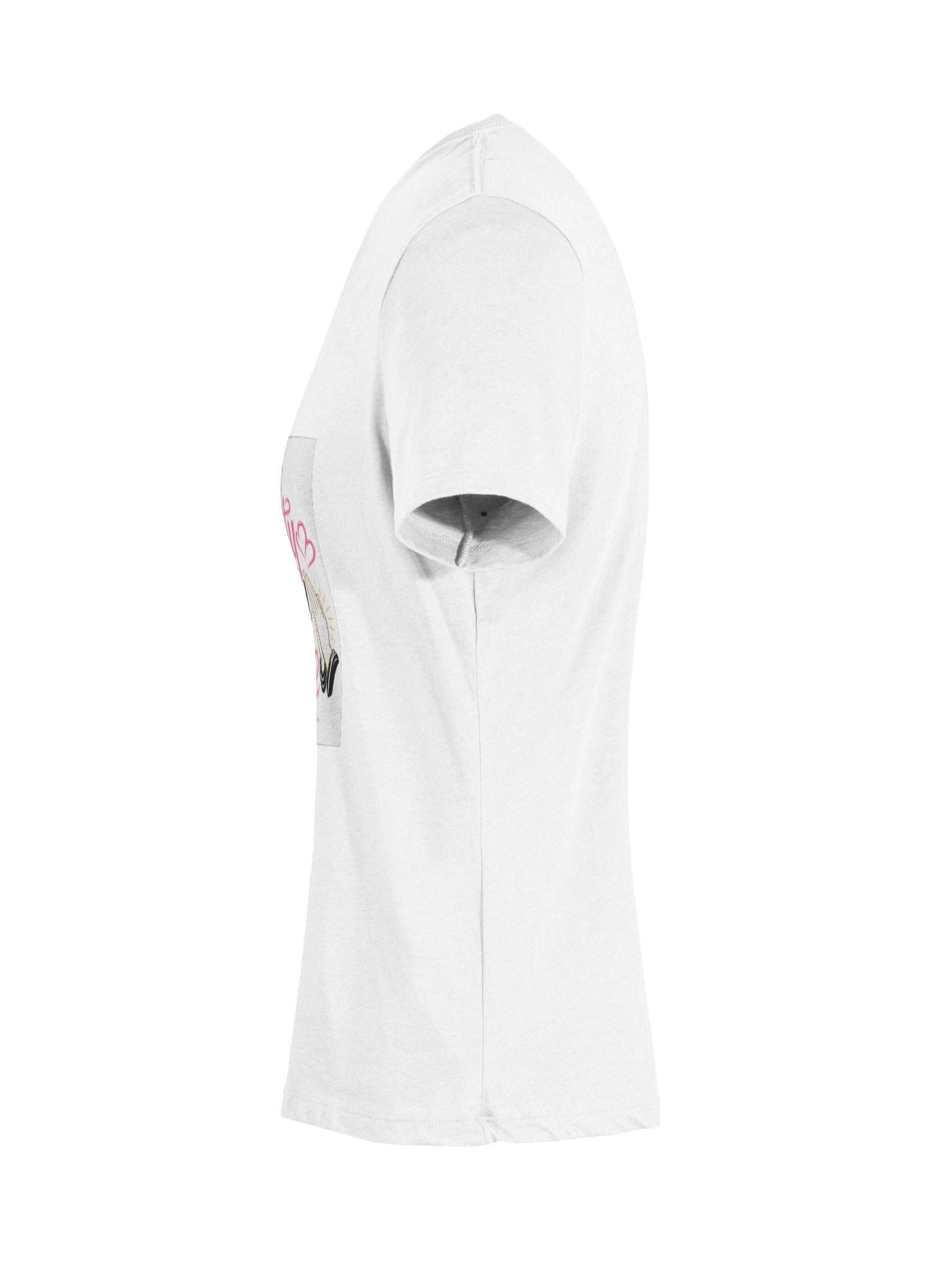 Pretty and Prayed up Cotton Tee V-neck product image (10)