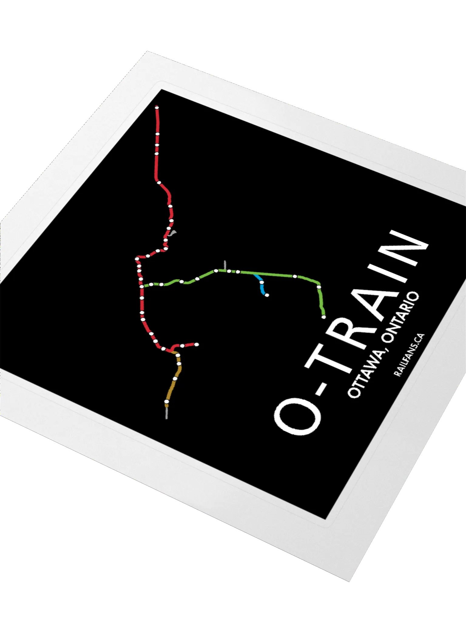 The Rail Fans Canada Transit Sticker - O-Train product image (8)