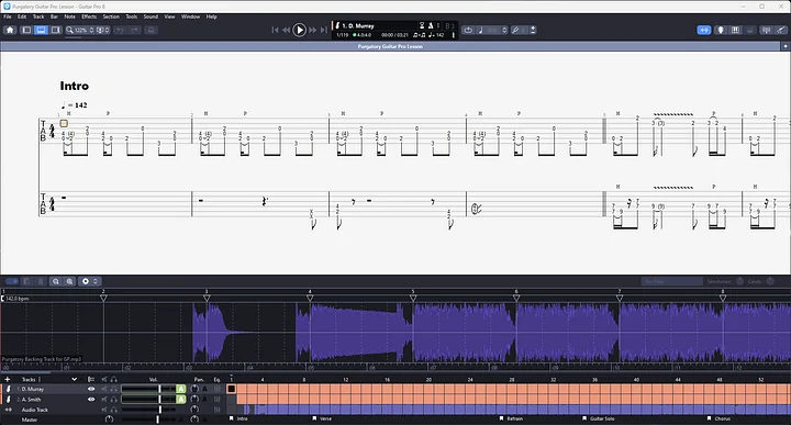 Purgatory | PDF Tab + Guitar Pro | Iron Maiden product image (2)