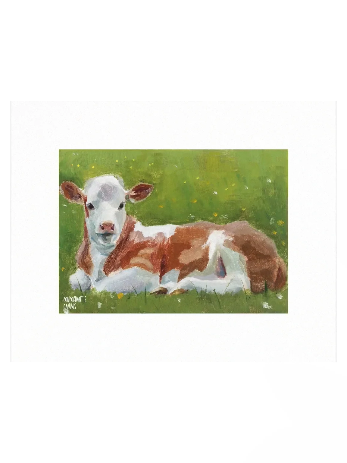 Lavender the Calf - Painted Live 12/08/2025 product image (1)