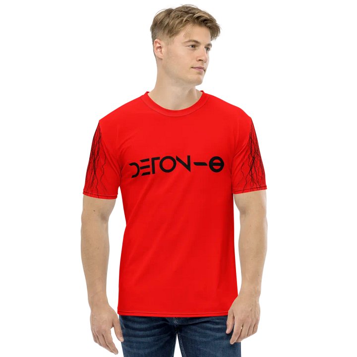 Deton-8 Lightening Red T-Shirt product image (1)