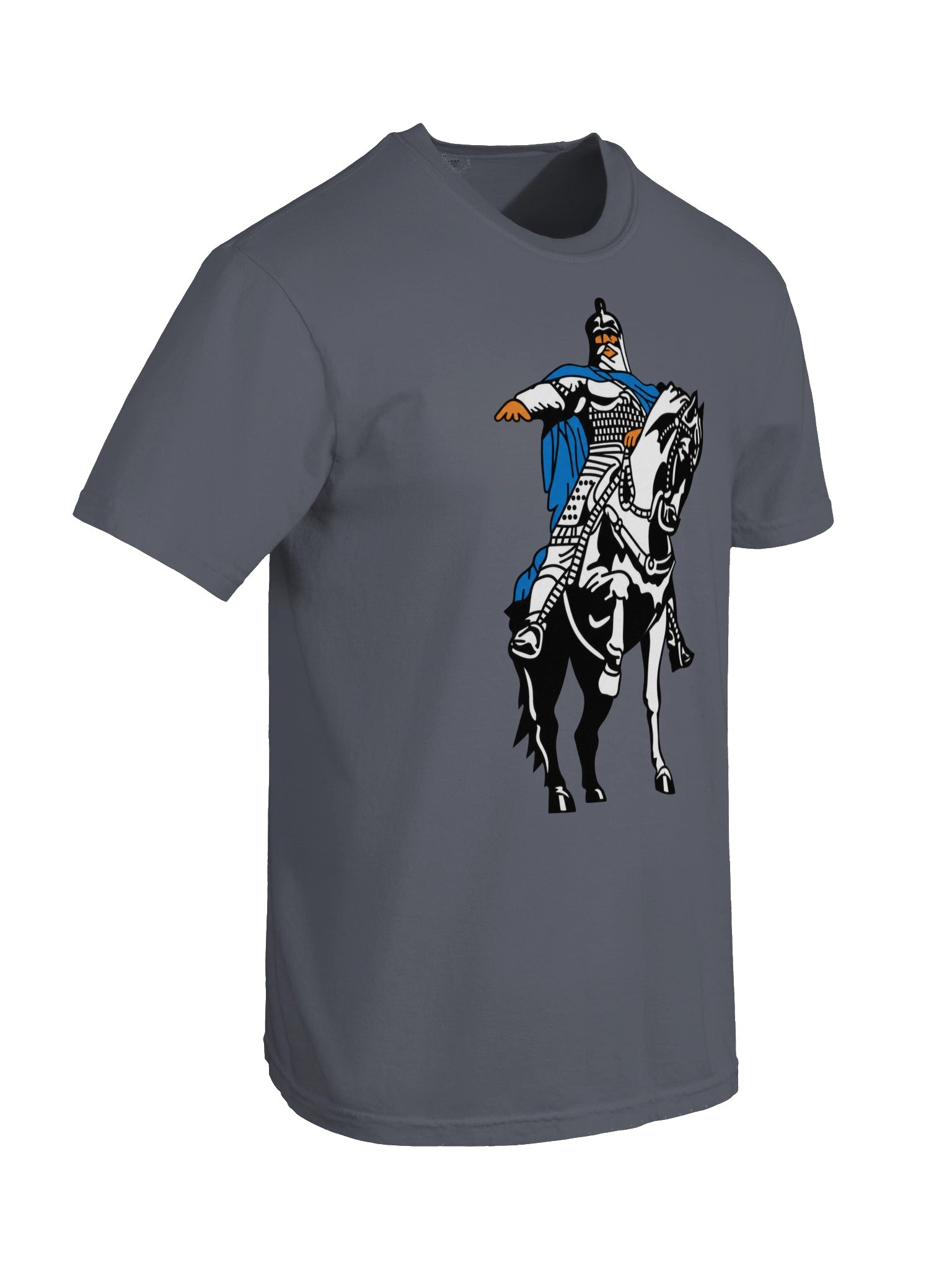 Blue-Caped Knight Heavyweight Tee v2 product image (3)