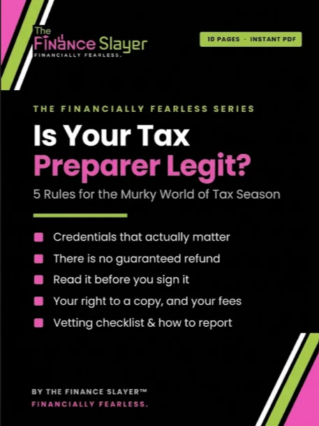 Is Your Tax Preparer Legit? 5 Rules for Navigating the Murky World of Tax Season product image (1)
