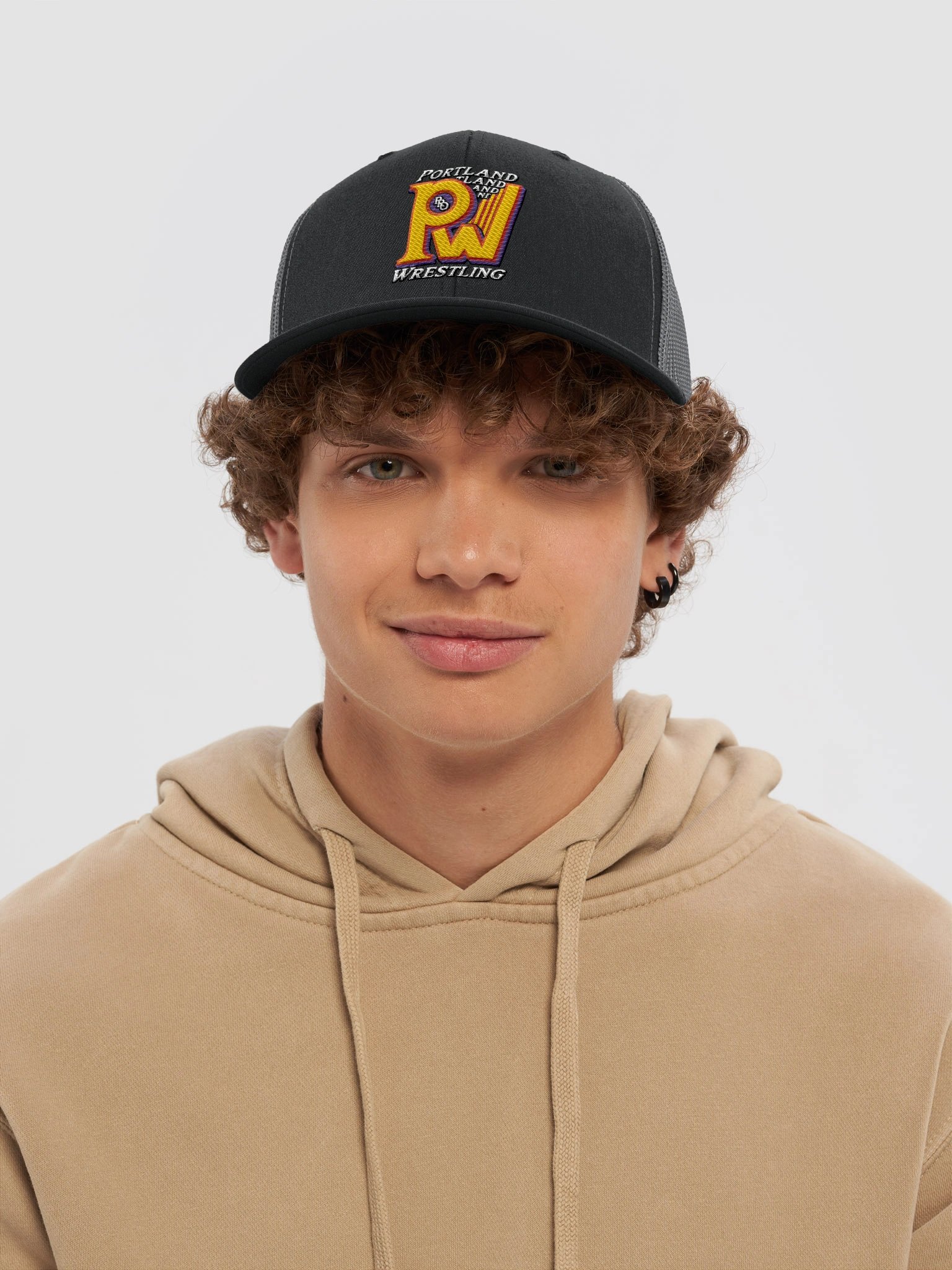 Portland Wrestling Trucker Hat product image (23)