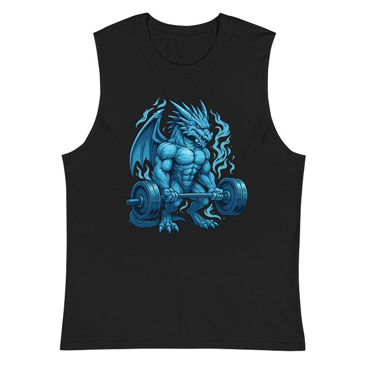 Dragon Strength Muscle Tank product image (2)