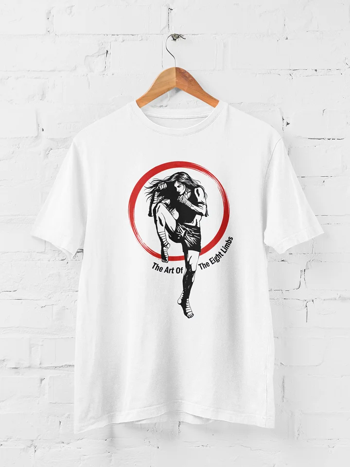 Muay Thai Woman Modern Softstyle Tee product image (1)
